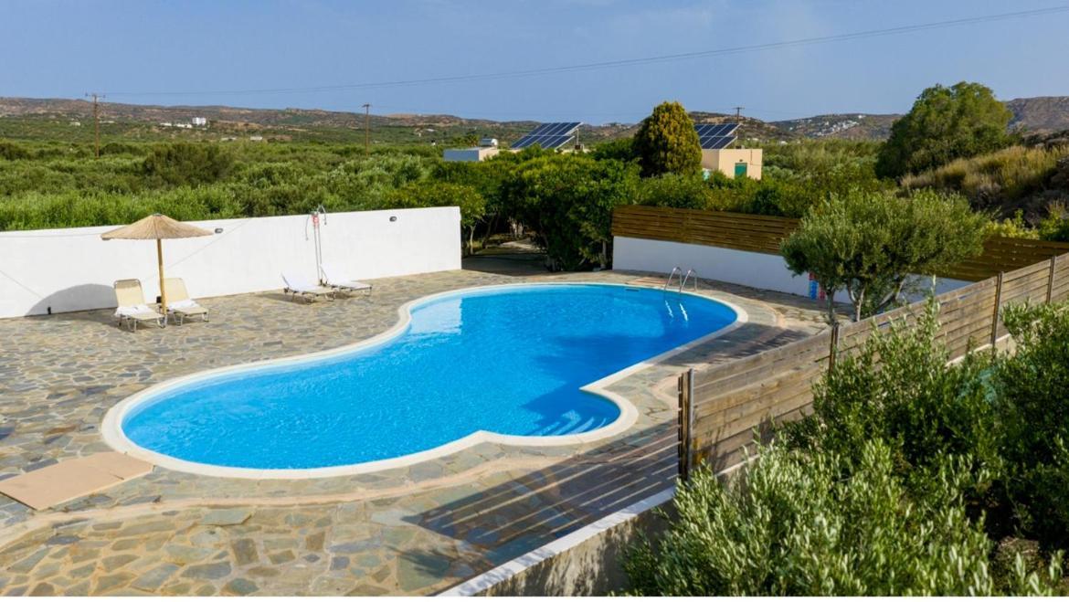 Rousolakos Pool Apartments Palekastro Exterior foto